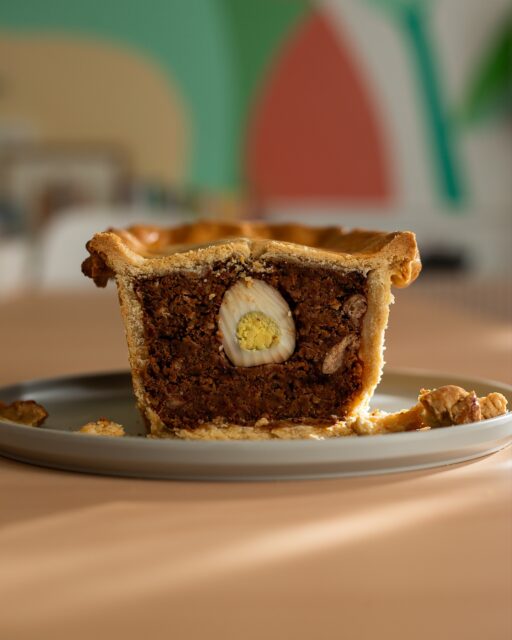 More final and process photos from this Gala Pie, my sixth Bake Off Technical Challenge! Swipe through for closeups off the pretty hot water crust pastry and the absolutely foul and revolting filling! 🥰
Again, I’m a vegetarian so I made this one with a red bean/oatmeal mixture that is honestly not terrible on its own, but with hard boiled eggs?? No thank you?
WHERE THINGS WENT WRONG
- The invention of this recipe in the first place, lol.
- The filing ended up tasting a little dry and in hindsight would up the seasonings too!
WHERE THINGS WENT RIGHT
- I mean we nailed the hot water crust pastry? 💅 I’ve never made it before so the process for that was wild, but it turned out golden and cute I thought!
- The eggs (*gags*) to filling ratio worked out well.
- Technically it looks how it should and I feel confident in my placing with top marks on this one! Paul Hollywood, thoughts?
Onto the next bake ASAP so that I don’t have to think about this one anymore, kthx! And if it sounds or looks tasty to you, then more for you! *passes the fork*
#bakeoff #thegreatbritishbakeoff #meatpie #pastry #homebakers