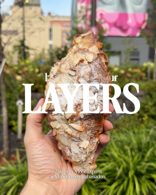 Consider this your sign to have more fun with background removal for videos! 👋🏻 Pro Tip: if you film with pastries, you get to them after—just saying.

Head over to @adobeexpress on web or mobile and try this easy effect in just 2 steps! ✨ adobe.ly/ExpressSeptember26

#Ad #AdobeExpressAmbassadors #HowToAdobeExpress #backgroundremoval #videoeditingtips